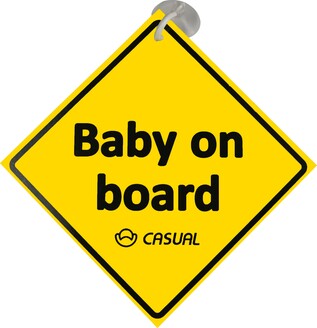 Baby on Board Sign - Thumbnail